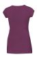 Preview: 103 BASIC maternity and nursing shirt round neck short-sleeved (burgundy)