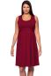 Preview: 104 Basic ärmelloses Umstands- und Stillkleid (bordeaux)