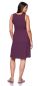 Preview: 104 Basic ärmelloses Umstands- und Stillkleid (aubergine)