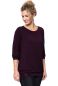 Preview: AMELIE Umstands-& Stillbluse (aubergine)