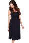 Preview: 104 Basic ärmelloses Umstands- und Stillkleid  (schwarz)