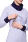 Preview: MIRA Umstands- und Stillshirt mit Rollkragen