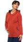 Preview: LULU Umstands- und Stillpullover (rostorange)