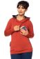 Preview: LULU Umstands- und Stillpullover (rostorange)