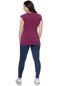 Preview: KYRA Colour-Block Umstands- und Stillshirt kurzarm (cassis/vanille/rose/rosa/22)
