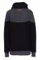 Preview: ALAN Umstands- und Stillpullover aus Bio Baumwolle (schwarz mit grauen Strickmuster)