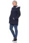 Preview: ENA Winter Wollwalk Tragejacke/Umstandsjacke (Merinowolle) gefüttert - 100 % made in Germany