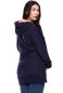 Preview: BOBBY Maternity & Nursing Hoodie (navy)