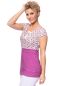 Preview: MARIA Umstands- und Stillshirt kurzarm (MINI Josie Meadow Floral Pink)