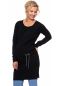 Preview: KAREN Umstands-& Stillkleid  aus Modal-French Terry (schwarz)