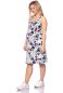 Preview: 2 tlg. VARIO-SET (LUNA & ESTHA) Umstands- und Stillkleid mit Croptop (Berry Meadow Floral on Cream)