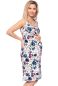 Preview: 2 tlg. VARIO-SET (LUNA & ESTHA) Umstands- und Stillkleid mit Croptop (Berry Meadow Floral on Cream)