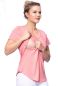Preview: CASSI two-layer oversized maternity and nursing shirt made of modal in pink