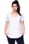 Preview: CASSI two-layer oversized maternity and nursing shirt made of Tencel modal in white
