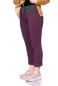 Preview: GLEN Sweatpants aus angerauhtem Bio Sweat (aubergine)