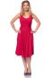 Preview: 104 Basic ärmelloses Umstands- und Stillkleid (fuchsia)