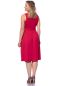 Preview: 104 Basic ärmelloses Umstands- und Stillkleid (fuchsia)