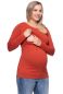 Preview: 103 BASIC Umstands- und Stillshirt langarm (terra)