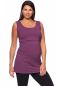 Preview: 107 BASIC maternity and nursing top extra long made from organic cotton (burgundy)