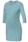 Preview: 107 BASIC 3/4 Arm Umstands- und Stillshirt extra lang (dunkles Aqua)