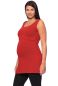 Preview: 107 BASIC Umstands- und Stilltop extra lang  aus Bio Baumwolle (tomato)