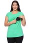 Preview: 103 BASIC Umstands- und Stillshirt Rundhals kurzarm (seegrün)