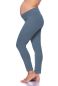 Preview: BASIC Umstands-Lounge/Pyjamahose aus Bio-Baumwolle (jeans)