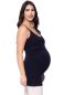 Preview: 107 BASIC nursing top with spaghetti straps extra long (navy)
