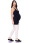 Preview: 107 BASIC nursing top with spaghetti straps extra long (navy)