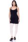 Preview: 107 BASIC nursing top with spaghetti straps extra long (navy)