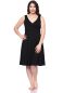 Preview: Cache-Coeur maternity and nursing nightgown made of bamboo viscose (black)