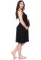 Preview: Cache-Coeur maternity and nursing nightgown made of bamboo viscose (black)