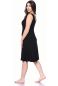 Preview: Cache-Coeur maternity and nursing nightgown made of bamboo viscose (black)