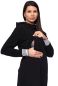 Preview: FRIEDA Umstands-Stillhoodiekleid (marine)