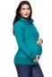 Preview: ARIK Umstands- und Stillpullover aus Bio Baumwolle (petrol /Ozean Muster)
