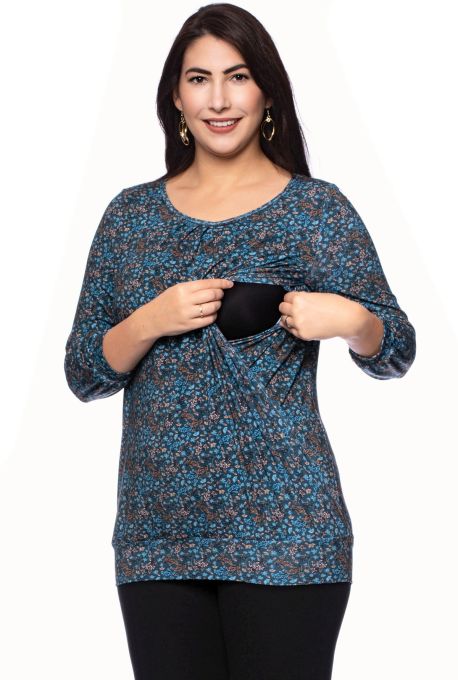 AMELIE Umstands- und Stillbluse (Serapia)