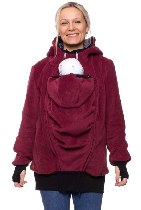 babywearing jacket maternity jacket jacket carrying mum baby Milchshake