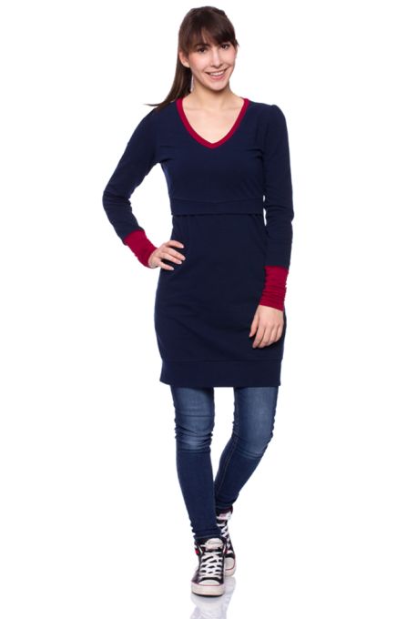 SANNI warmes Sweatshirt Kleid