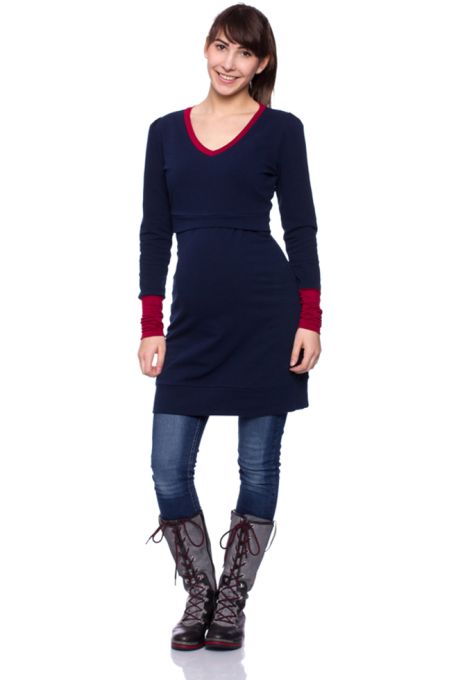 SANNI warmes Sweatshirt Kleid