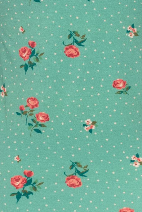 ABELIA Umstands- und Stilltop (vintage roses auf mint)