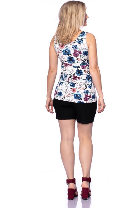NANA Vario Umstands- und Stilltop (Berry Meadow Floral on Cream)