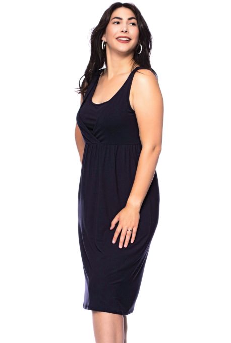 ESTHA Umstands- und Stillkleid (marine)