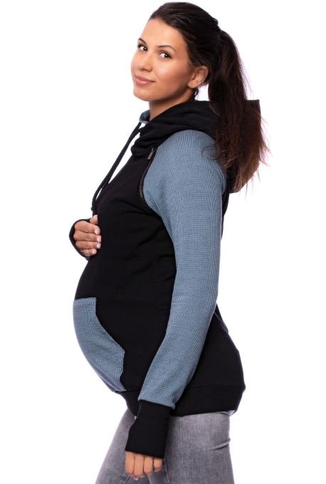 HENRY Organic Umstands- & Stillpullover (schwarz)