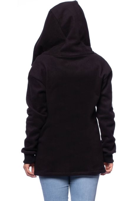 MEJA BIO Baumwollfleece Babytragejacke Umstandsjacke (schwarz) 100 % made in Germany