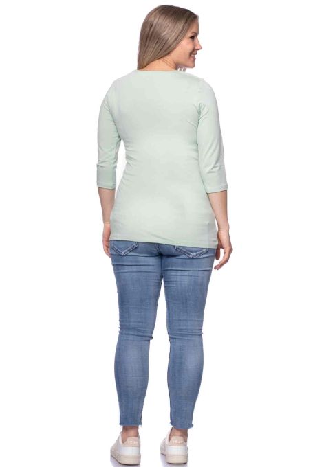 103 BASIC Umstands- und Stillshirt 3/4 Arm (pastellgrün)
