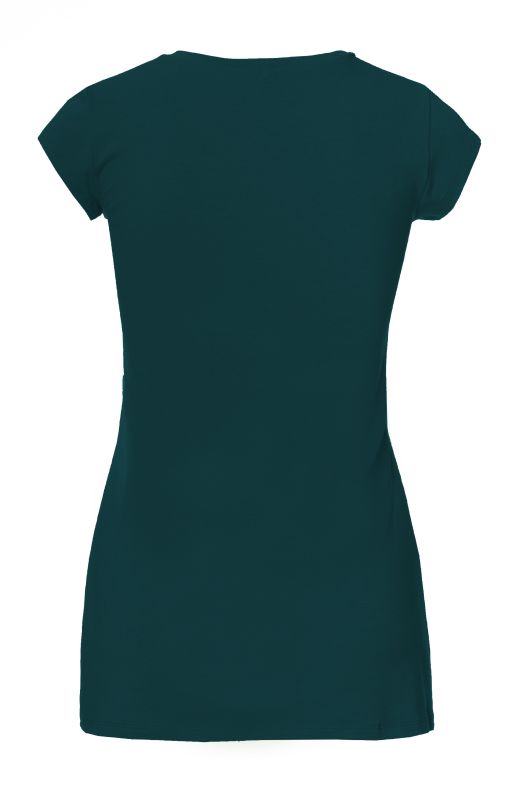 103 BASIC Umstands- und Stillshirt Rundhals kurzarm (flaschengrün)