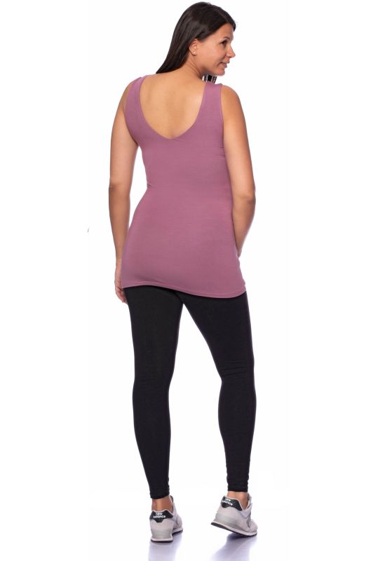 VARIO Cache-Coeur maternity and nursing top (mauve)