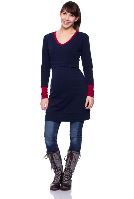 SANNI warmes Sweatshirt Kleid
