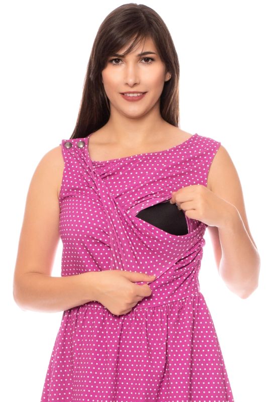 POPPY Umstands- und Stillkleid (pink)