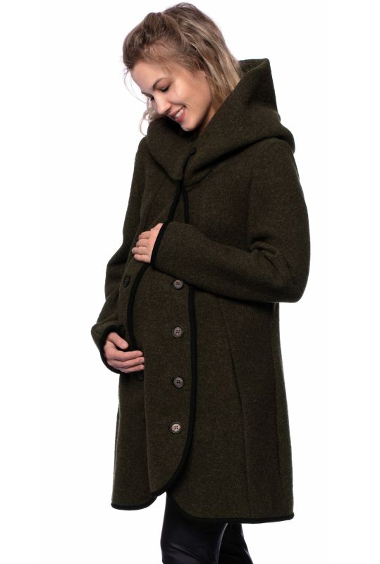 momo maternity wool coat